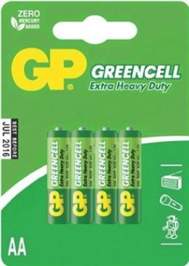 Batéria GP 15 AU R06 BL 1,5V  (tužka, AA) 4ks v balení (B1921)