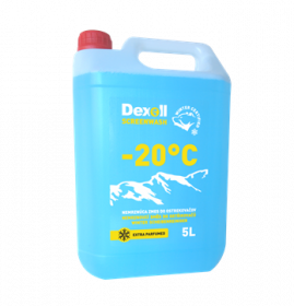 Dexoll Nemrznúca zmes do ostrekovačov -20°C  5L (DEXNZ205L)