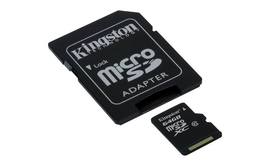KINGSTON MicroSDXC 64GB Class 10 (KINGSTON64)