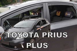 Deflektory na Toyota Prius Plus, 5-dverová (+zadné), r.v.: 2011 - (29653)