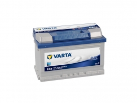 Autobatéria VARTA BLUE Dynamic 72Ah, 680A, 12V, E43, 572409068 (572409068)