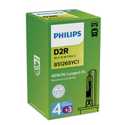 D2R 35W P32d-3 LongerLife 4300K Xenon 1ks Philips (PH 85126SYC1)