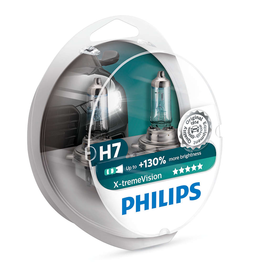 Žiarovka Philips H7 12V 55W PX26d X-treme Vision +130% 2ks (PH 12972XV+S2)