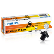 Žiarovka Philips BAX BAX8.3s/1.35 1.2W 12V Black 1ks (PH 12597CP)