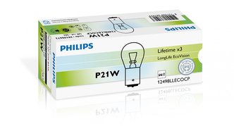 Žiarovka Philips P21W 12V 21W BA15s LongLife Eco Vision 1ks (PH 12498LLECOCP)