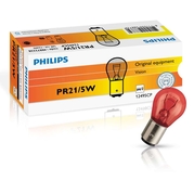 Philips PR21/5W 12V 21/5W  BAW15d Červená 1ks (PH 12495CP)
