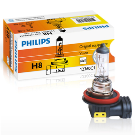 Žiarovka Philips H8 12V 35W PGJ19-1 Vision 1ks (PH 12360C1)
