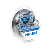 Žiarovka Philips H4 12V 60/55W P43t WhiteVision Ultra 4200K 2ks + 2x W5W (PH 12342WVUSM)
