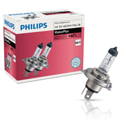 Žiarovka Philips H4 12V 60/55W P43t Vision Plus +60% 2ks (PH 12342VPC2)