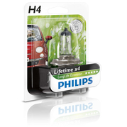 Žiarovka Philips H4 12V 60/55W P43t LongLife EcoVision 1ks (PH 12342LLECOB1)