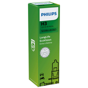 Žiarovka Philips H3 12V 55W PK22s LongLife EcoVision 1ks (PH 12336LLECOC1)