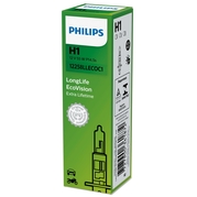 Philips H1 12V 55W P14,5s LongLife EcoVision 1ks (PH 12258LLECOC1)