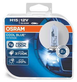 Žiarovka Osram H15 15/55W PGJ23t-1 Cool Blue INTENSE 2ks (OS 64176CBI-HCB)