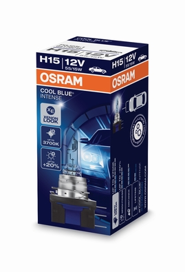 Žiarovka Osram H15 15/55W PGJ23t-1 Cool Blue INTENSE 1ks (OS 64176CBI)