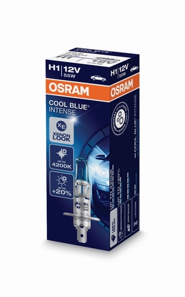 Žiarovka Osram H1 12V 55W P14.5s Cool Blue INTENSE 1ks (OS 64150CBI)