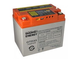 Trakčná batéria Goowei Energy OTD33 Deep Cycle (GEL) 33Ah, 12V (E7304)