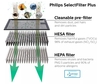 Philips Náhradný filter pre čistič vzduchu do auta GoPure 5212 GP529BLKX1 1ks (PH GSF120P110X1)