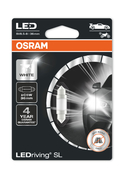 OSRAM C5W (36 mm) LEDriving SL Biele 6000K 12V 1ks (OS 6418DWP-01B)