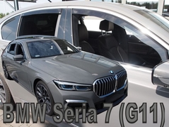 Deflektory na BMW 7 (G11), 4-dverová, od 2015 (+zadné) (11186)