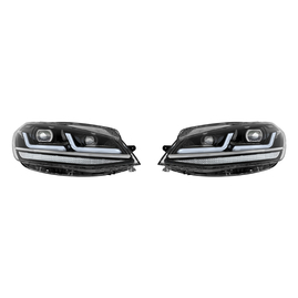 OSRAM LEDriving® Svetlomety pre VW Golf VII Facelift Čierne (OS LEDHL109-BK LHD)