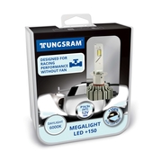 Tungsram LED žiarovky H1 12V 18W P14,5s Megalight +150 6000K 2ks (TU 60400 PB2)