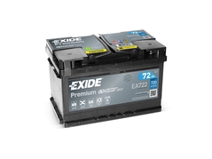 Autobatéria EXIDE Premium 72Ah, 720A, 12V, EA722 (EA722)