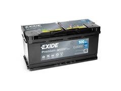 Autobatéria EXIDE Premium 100Ah, 900A, 12V, EA1000 (EA1000)