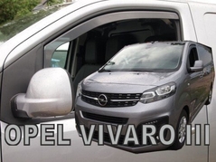 Deflektory na Opel Vivaro, r.v.: 2019 - (12264)
