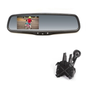 RM LCD VW3 Zrkadlo s displejom 4.3&quot; 2ch, Seat, Toyota, VW (TSS-RM LCD VW3)