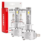 AMiO LED žiarovky hlavného svietenia H1 X2 Series 2ks (02970)