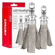 AMiO LED žiarovky hlavného svietenia H7 FLEX+ Lens Series (03660)
