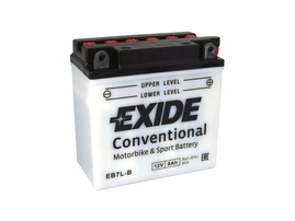 Motobatéria EXIDE BIKE Conventional 8Ah, 12V, YB7L-B (E5030)