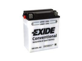 Motobatéria EXIDE BIKE Conventional 12Ah, 12V, YB12AL-A2 (E5035)