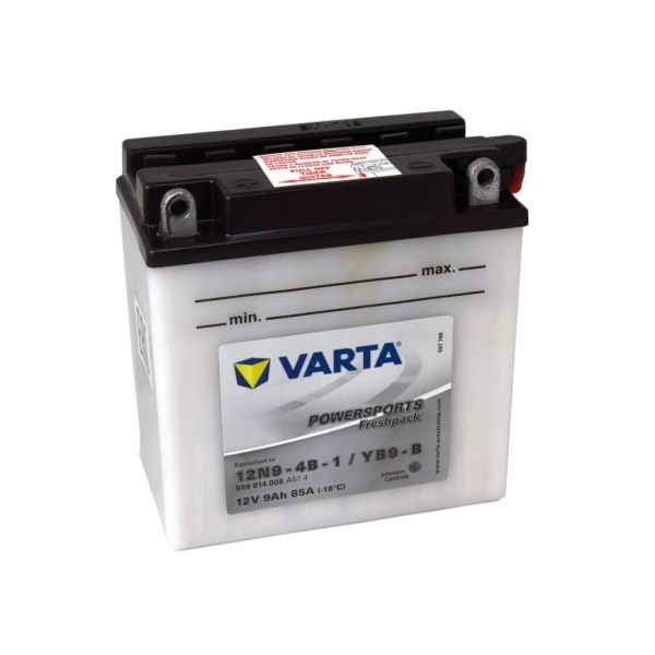 Motobatéria VARTA 12N9-4B-1 / YB9-B, 9Ah, 12V