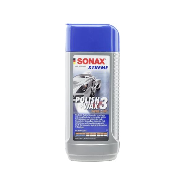 SONAX Xtreme Polish & Wax 3 Leštenka s voskom - 250 ml