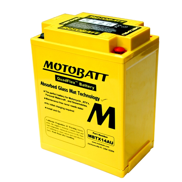 Motobatéria MOTOBATT YB14L-A2, 16,5Ah, 12V