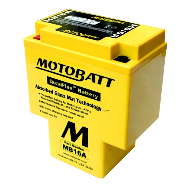 Motobatéria MOTOBATT HYB16A-A, 17,5Ah, 12V