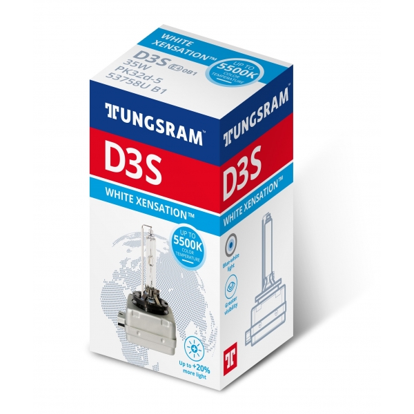 Tungsram D4S 42V 35W P32D-5 White Xensation 5500K 1ks