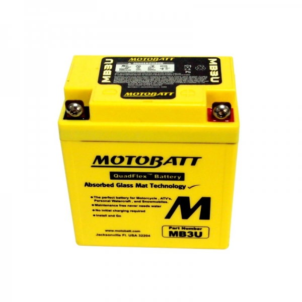 Motobatéria MOTOBATT YB3L-B, 3,8Ah, 12V
