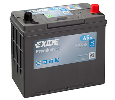 Autobatéria EXIDE Premium 45Ah, 390A, 12V, EA456 (EA456)