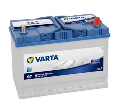 Autobatéria VARTA BLUE Dynamic 95Ah, 830A, 12V, G7, 595404083 (5954040833132)