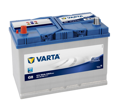 Autobaterie VARTA BLUE Dynamic 95Ah, 830A, 12V, G8, 595405083 (5954050833132)