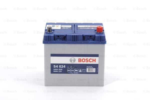 Autobatéria BOSCH S4 0092S40240, 60Ah, 12V, 540A (0 092 S40 240)