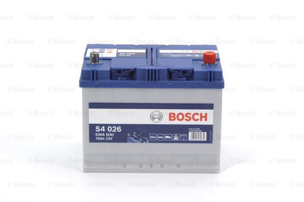Autobatéria BOSCH S4 0092S40260, 70Ah, 630A, 12V (0 092 S40 260)