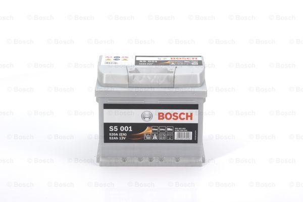 Autobatéria BOSCH S5 0092S50010, 52Ah, 12V, 520A (0 092 S50 010)