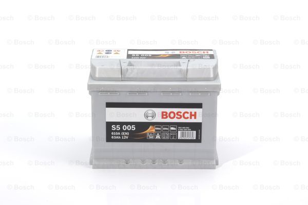 Autobatéria BOSCH S5 0092S50050, 12V, 63Ah, 610A (0 092 S50 050)