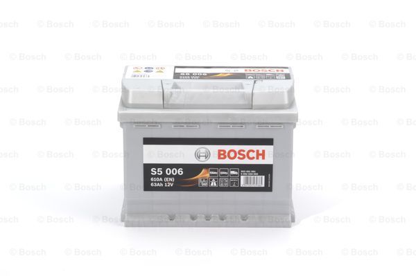 Autobatéria BOSCH S5 0092S50060, 63Ah, 12V, 610A (0 092 S50 060)