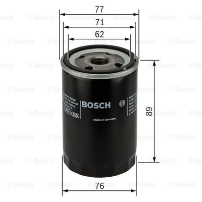 Olejový filter BOSCH (0 451 103 227)