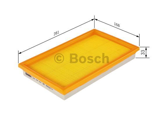 Vzduchový filter BOSCH (F 026 400 043)