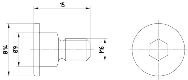 Skrutka brzdového kotúča TEXTAR (TPM0001)